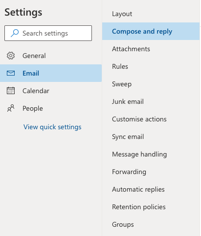 How to add a signature in Outlook