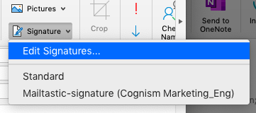 How to add a signature in Outlook