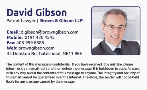 Lawyer Email Signature