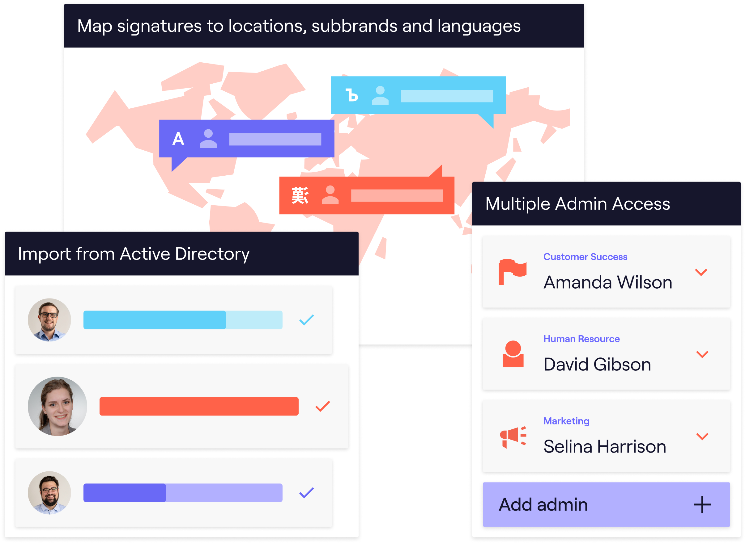 Easy signature management for Microsoft 365